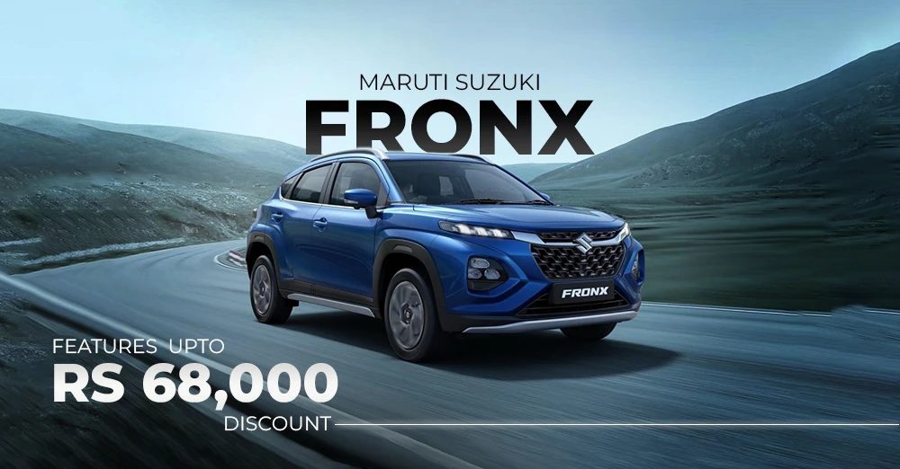 Maruti Suzuki Fronx Features Up to Rs 68,000 Discount