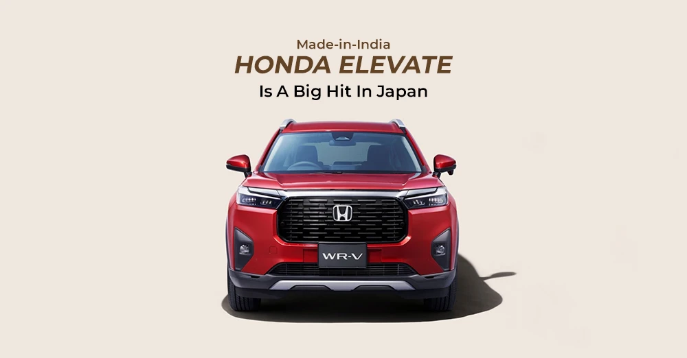 Made-in-India Honda Elevate Is A Big Hit In Japan