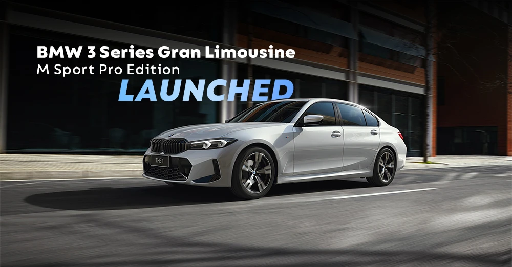 BMW launches 3 Series Gran Limousine M Sport Pro in India