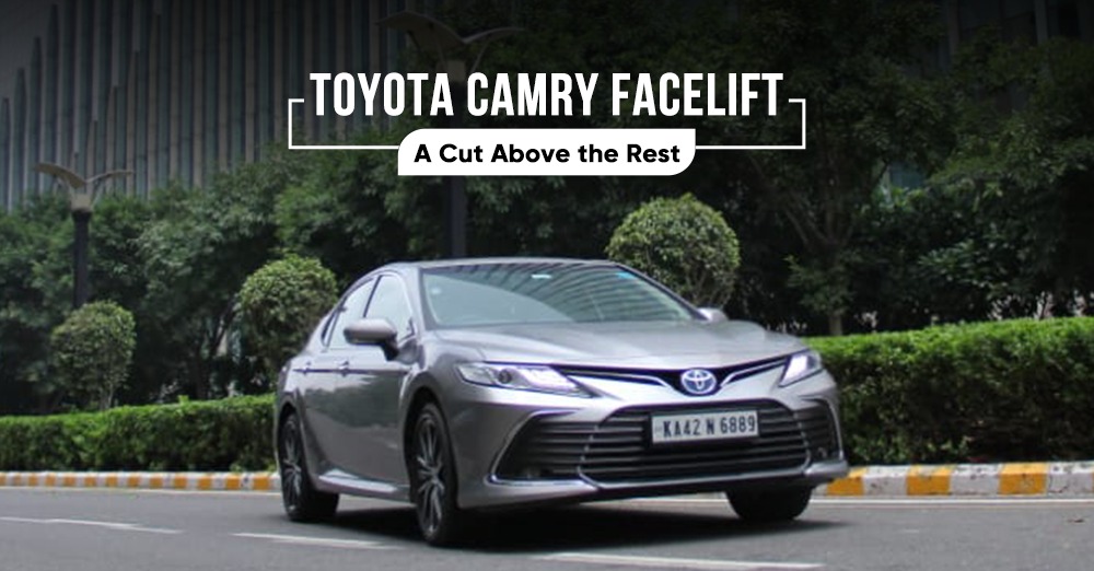 Toyota Camry Facelift – A Cut Above the Rest