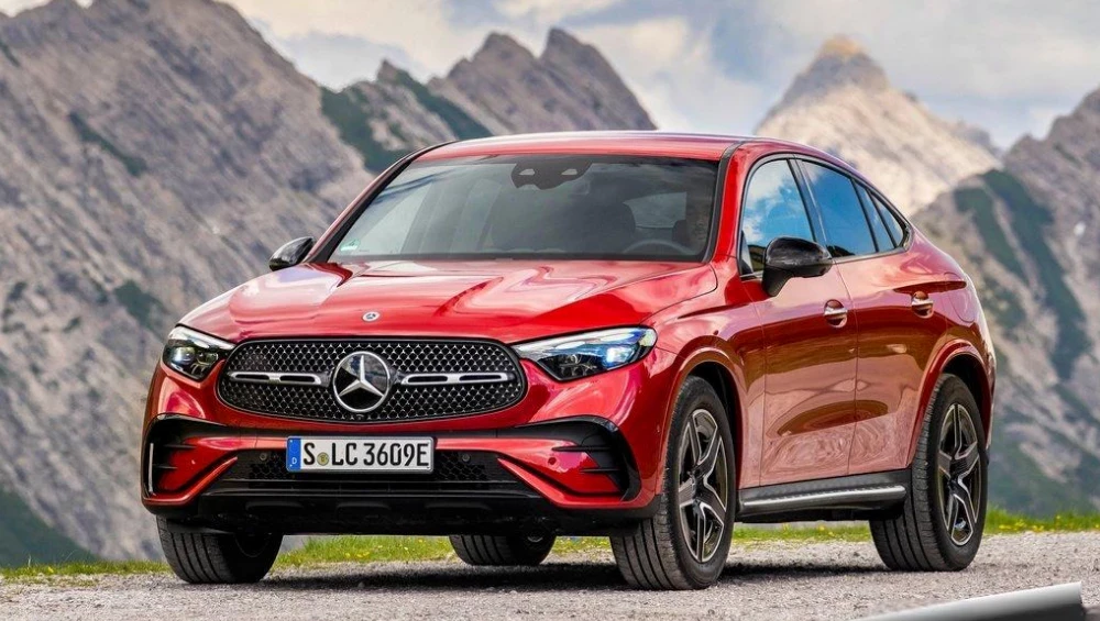 Upcoming Mercedes GLC Coupe 2024
