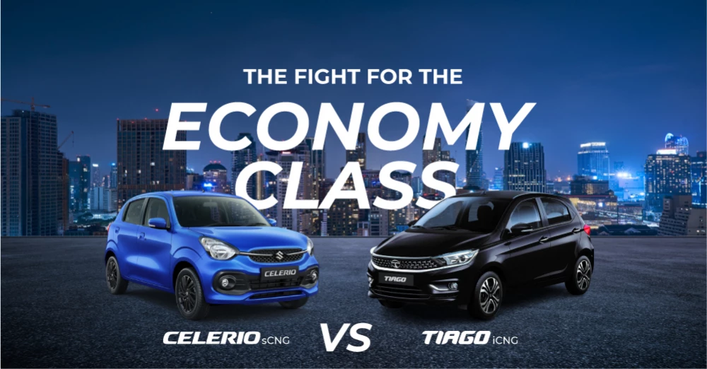 Tata Tiago i-CNG and Maruti Celerio S-CNG