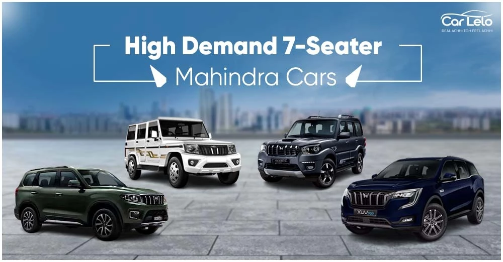 High Demand 7-Seater Mahindra Cars