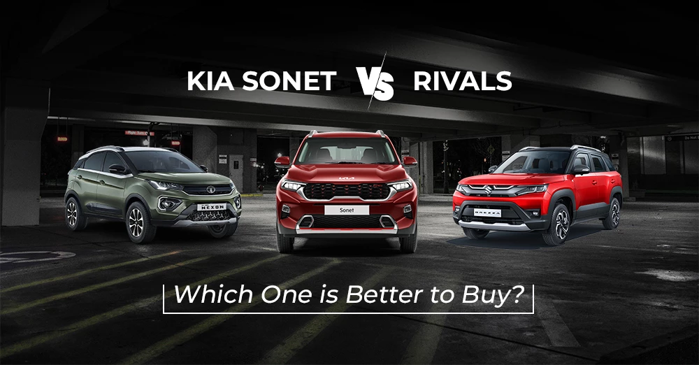 Kia Sonet vs Rivals: Which One is Better to Buy?