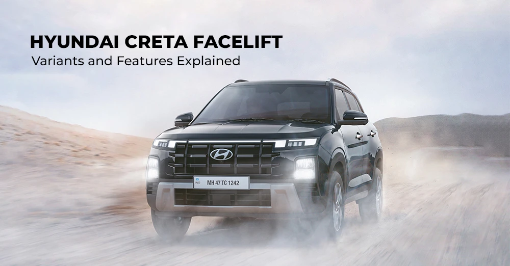 Hyundai Creta Facelift Variants and Features Explained