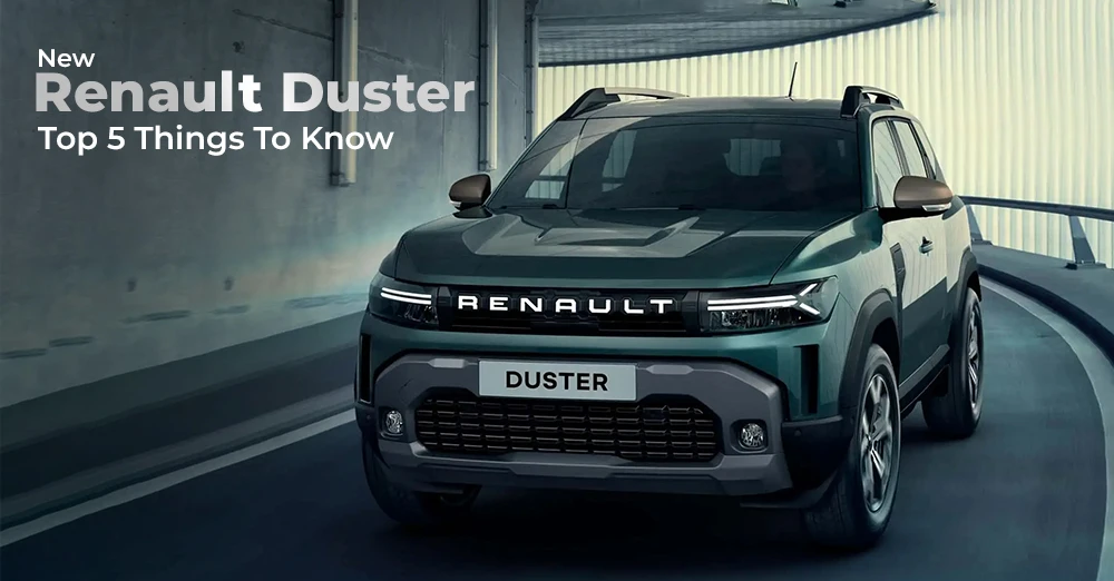 New Renault Duster - Top 5 Things To Know