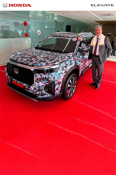 Honda Elevate SUV in a Jaw-dropping Car Wrap!