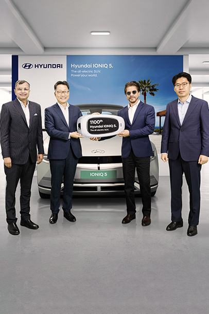 Hyundai Cars Delivers 1100th IONIQ 5 SUV in India