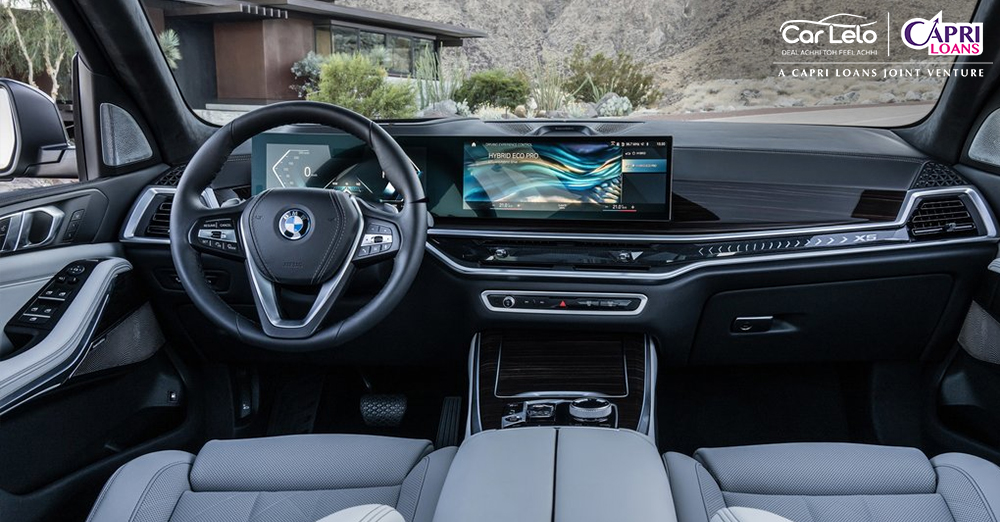 BMW X5 facelift interior