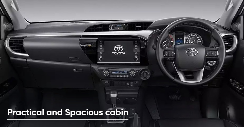 Toyota Car Spacious cabin