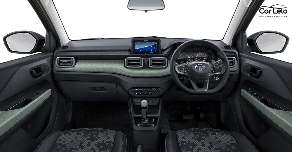 Tata Punch Camo Edition interior
