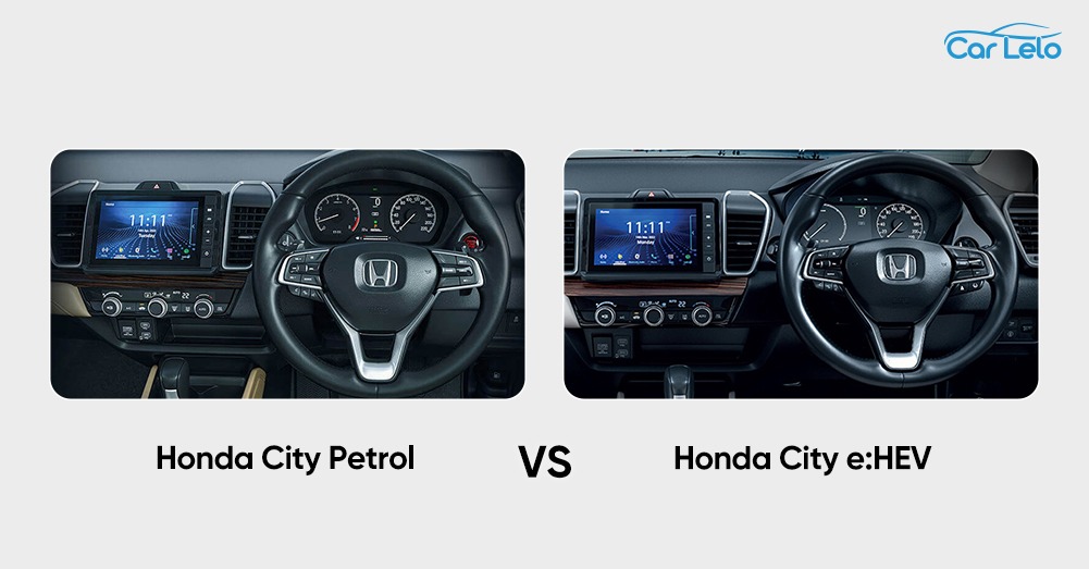 Honda City e:HEV vs Honda City Petrol - Performance and Fuel Efficiency: